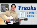 Download Lagu How to play Freaks by Surf Curse // Guitar Tutorial with TABS