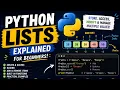 Python Lists Explained for Beginners Indexing Slicing Methods Examples