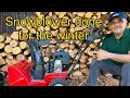 Toro Power Max 724 OE Snowthrower Spring Maintenance