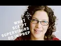 Filmmakers What Script Supervisors Do in Prep
