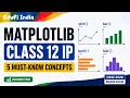 Matplotlib Class 12 IP in 7 Minutes CBSE Board Exam Highest ROI Series