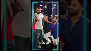 عرض زواج في حفل تامر حسني شاهد رد فعله 