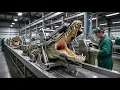 Inside the CROCODILE Factory From Meat to Luxury Leather FULL Process