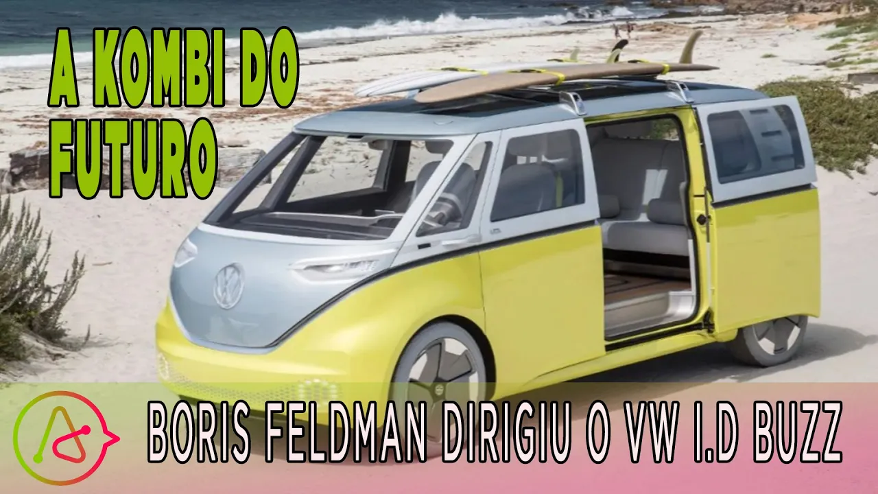 A Kombi do futuro | Boris Feldman dirigiu o VW I.D BUZZ