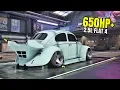 Need for Speed Heat Gameplay - 650HP VOLKSWAGEN BEETLE Customization Max Build 400