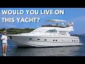 Download Lagu $385,000 56' Yacht Tour / CanNOT afford a house in MIAMI? You Can Live aboard This!