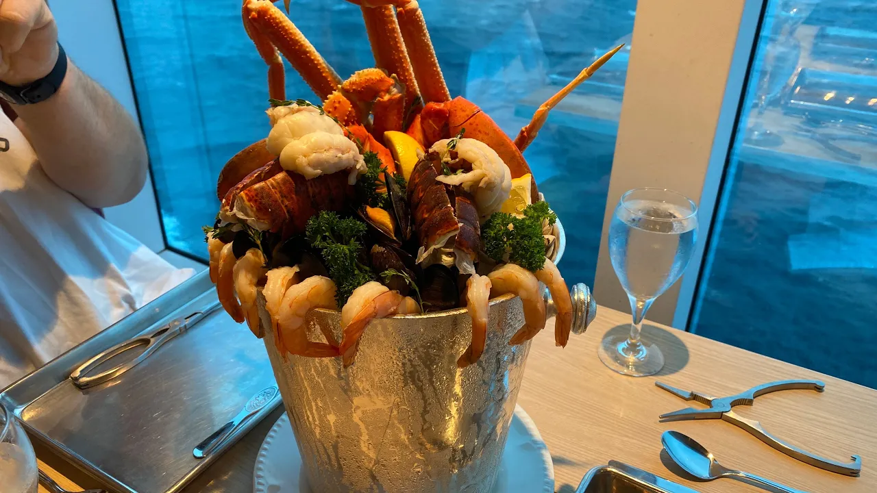 Emerald Princess Crab Shack January 31st 2024 B2B Panama Canal Cruise