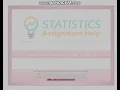 Data Analysis Assignment Help