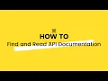 How To Find and Read Technical Documentation