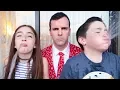 TRY NOT TO LAUGH CHALLENGE - Christmas Dad Jokes Edition