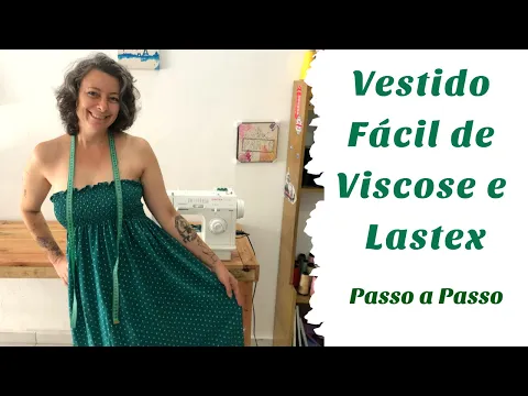 Download MP3 Vestido Fácil de Viscose e Lastex