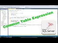 SQL Server Common Table Expression vs Joins