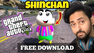 how to install shinchan in gta 5 g5mods com gta 5 mods hindi urdu the noob