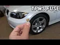 TPMS FUSE LOCATION BMW E90 E91 E92 E93