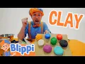 Blippi Plays with Clay Blippi Full Episodes Arts and Crafts s for Kids
