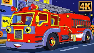 Wheels on the FireTruck Kids Vehicle Song