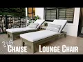 Outdoor Chaise Lounge Chairs made from 2x4s mostly