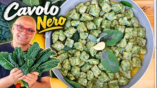 GNOCCHI di CAVOLO NERO e PATATE  Ricetta Facile di gnocchi