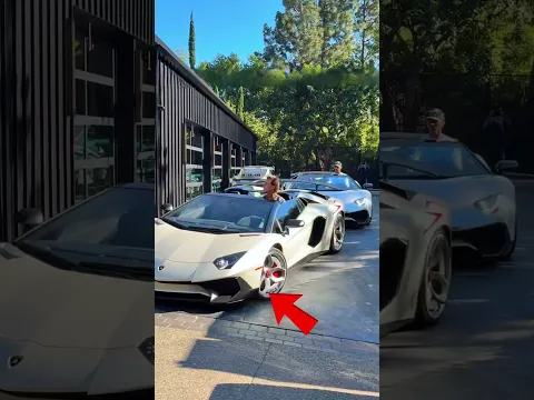 Their Height Made a Supercar Look Tiny 😳