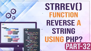 strrev function Reverse a string using PHP Learn PHP PHP for Beginners