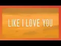 Lagu Nico Santos, Topic - Like I Love You (Lyrics)