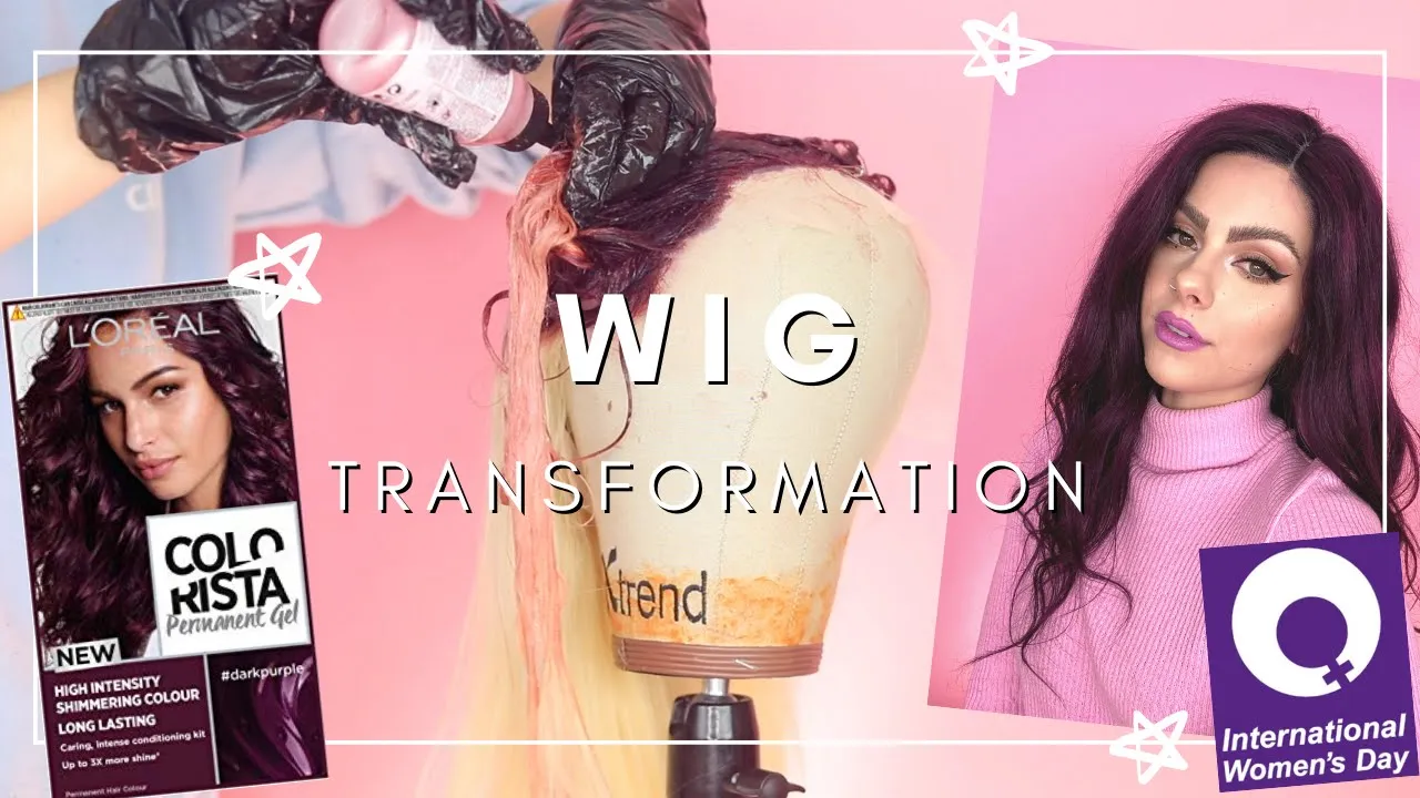 DYING MY HAIR PURPLE // L'Oreal Colorista review