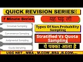 Sampling Sampling its Types Simple Random Convenience Systematic Cluster Stratified
