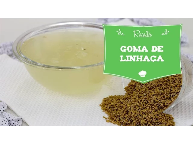 SUBSTITUTO DE OVO EM RECEITAS VEGANAS GOMA DE LINHAÇA