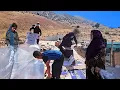 Download Lagu Finally building a shelter for Fariba: Reza completes the roof