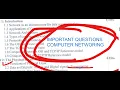 IMP Computer Networking Concept BCA TU Most Important Say No To College