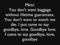 RENT Goodbye Love
