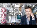 Eating at Eleven Madison Park NYC 3 Michelin Stars BEST RESTAURANT in The World Winner