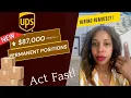 UPS Remote Jobs 2024 Make 87 000 Job Ending - Apply NOW