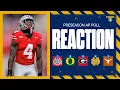 AP Poll REACTION Ohio State No 1 Clemson UNRANKED SEC Gets ZERO First-Place Votes