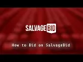 How to Bid on SalvageBid