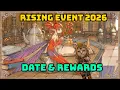 FFXIV Rising 2026 Event Rewards Date