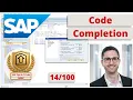 ABAP Code Completion in ABAP Editor ABAP Tip
