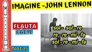 IMAGINE ( John LENNON ) - FLAUTA Dulce más notas