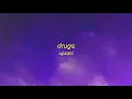 UPSAHL - Drugs (Lyrics) | i just came here to the party for the drugs