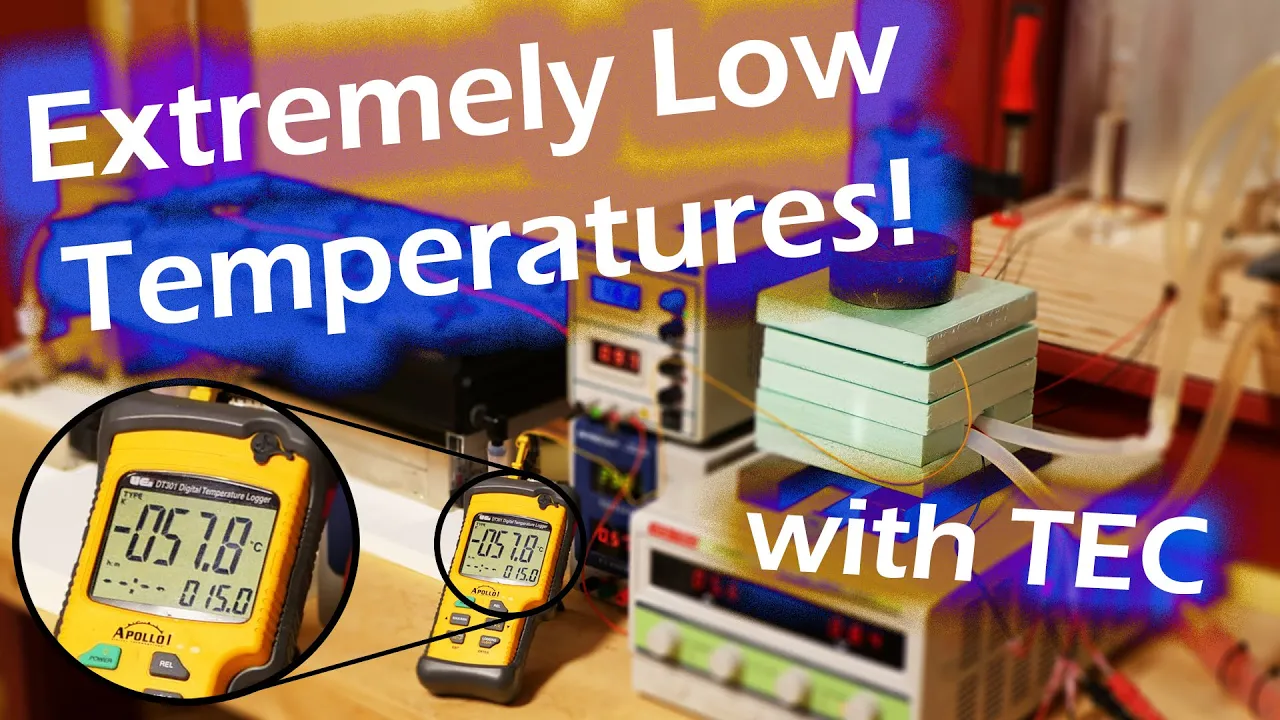 EXTREMELY LOW TEMPERATURES! - Using TECs