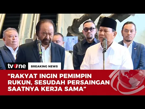 Pertemuan Prabowo dan Surya Paloh: Usai Persaingan, saatnya Kita Bekerjasama