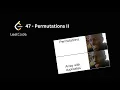Permutations II - Leetcode 47