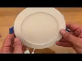 Review Ensenior 24 Pack 6 Inch Ultra-Thin LED Recessed Ceiling Light w Junction Box 5000K Daylight