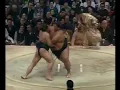 Download Lagu Chiyonofuji versus Konishiki, Kyushu Basho, 1989