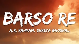 barso re a r rahman shreya ghoshal lyrics 7clouds hindi