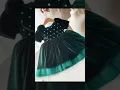#velvet frock designs #baby girl velvet dress designs #velvet ka frock ka design