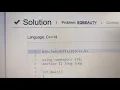 Codechef SnackDown Solution Equal Beauty