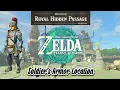 How To Get The Soldier s Set in Tears Of The Kingdom Royal Hidden Passage way and Bubbul Frog