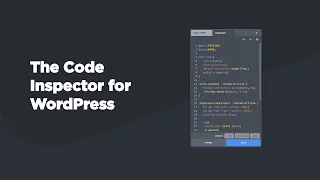 CSS Code Inspector for WordPress