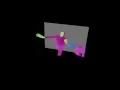 Kinect Depth Sensor Colour Representation using WPF 3D